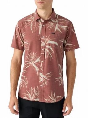 O’Neill Traveler UPF Traverse Shirt Gingerbread SS Performance Men’s Medium NWT